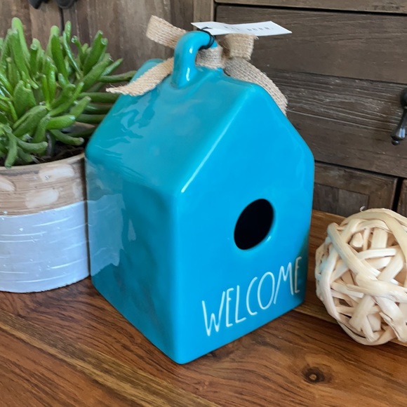 RAE DUNN Welcome Birdhouse Decor - Picture 3 of 8